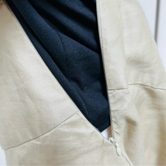 2 Piece Women’s Linen Jacket and Skirt TOTO N KO Size 6 - Picture 12 of 16